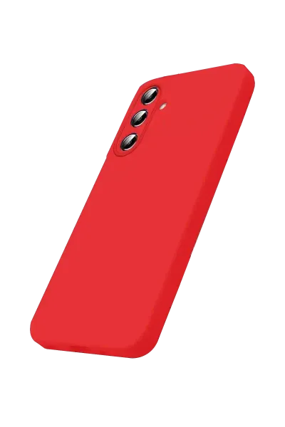 Samsung Galaxy A37 5G First Silikon - Kırmızı