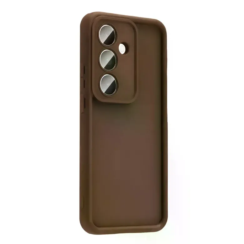 Samsung Galaxy A37 5g Viera Silikon - Kahverengi