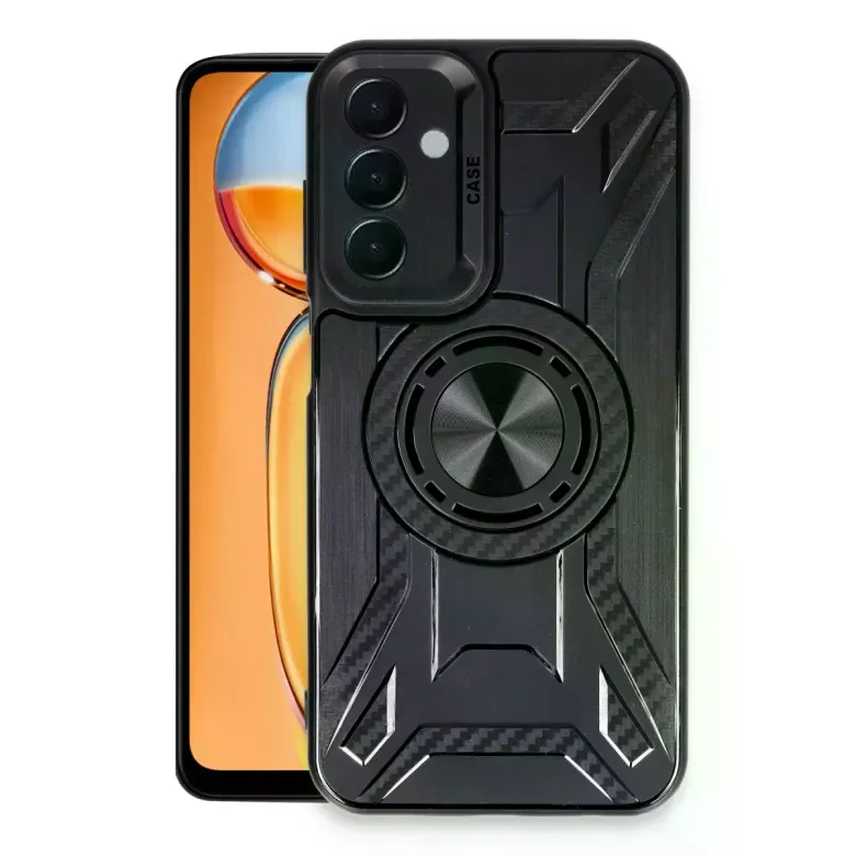 Samsung Galaxy A55 5g Kılıf Lincoln Silikon - Siyah