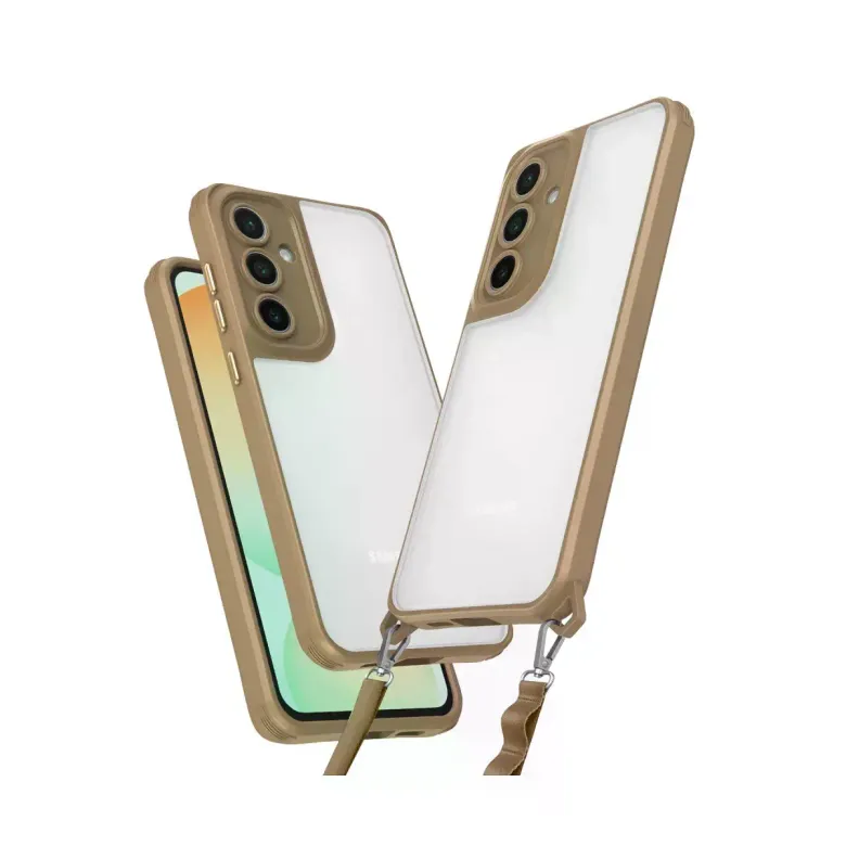 Samsung Galaxy A55 5g Kılıf Penta Silikon Kılıf - Çöl Titanyum