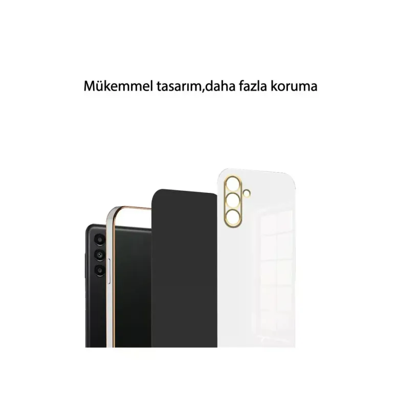 Samsung Galaxy A55 5g Kılıf Volet Silikon - Siyah