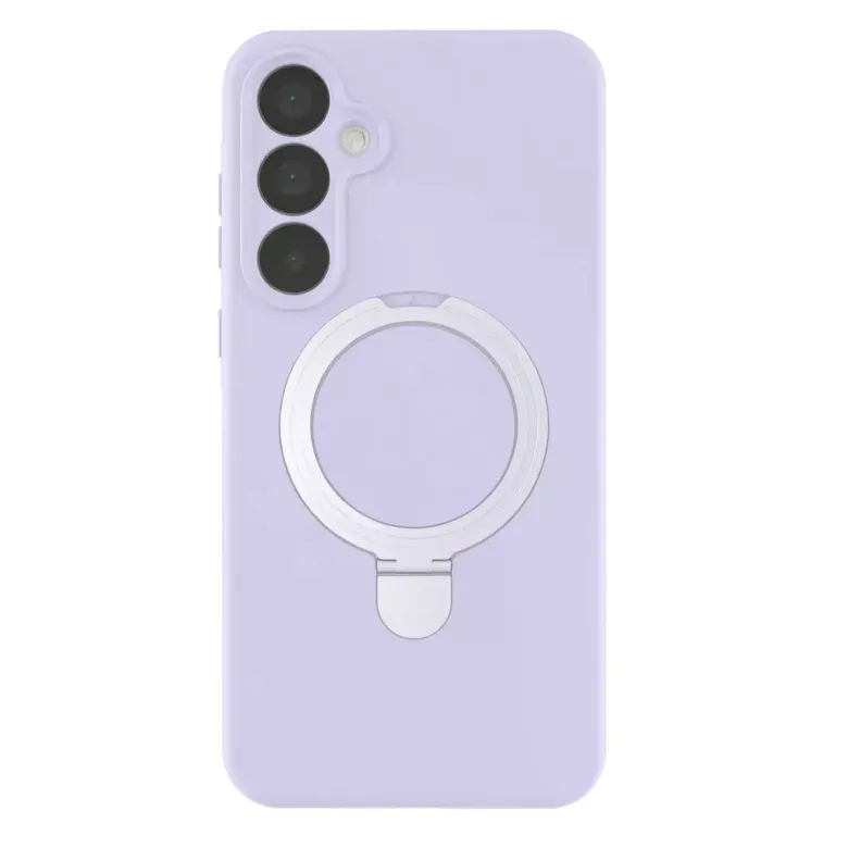Samsung Galaxy A55 5g Regal Magsafe Standlı Kapak - Lila