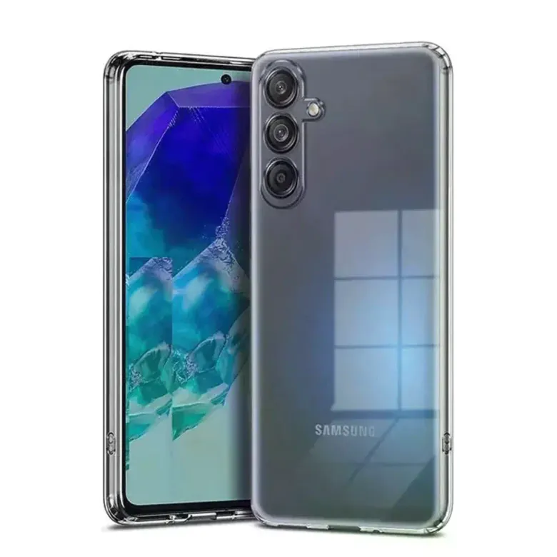 Samsung Galaxy A56 Kılıf Lüx Şeffaf Silikon