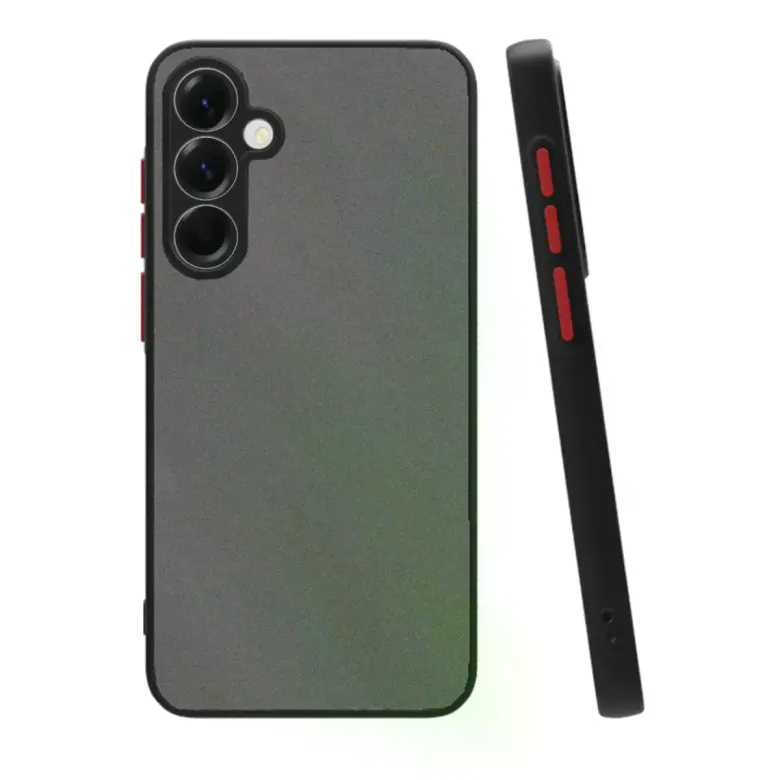 Samsung Galaxy A56 Kılıf Montreal Silikon Kapak - Siyah