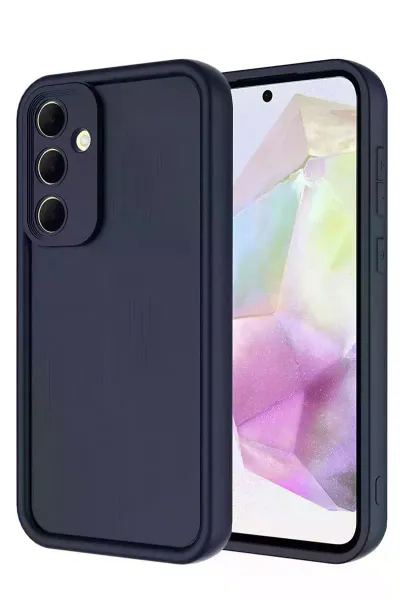 Samsung Galaxy A56 Kılıf Viera Silikon - Lacivert
