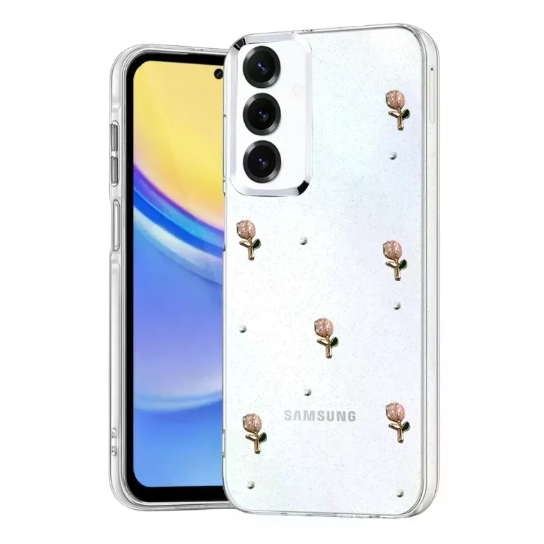 Samsung Galaxy A57 5g Fiyonk Desenli Kapak - Desen 6