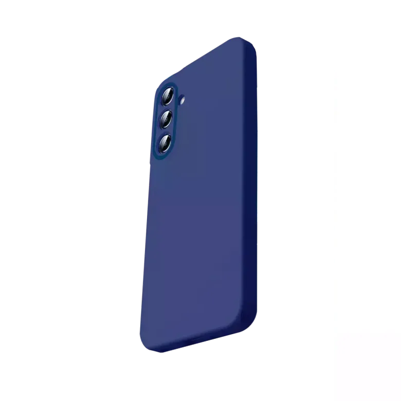 Samsung Galaxy A57 5g Nano İçi Kadife Silikon - Lacivert