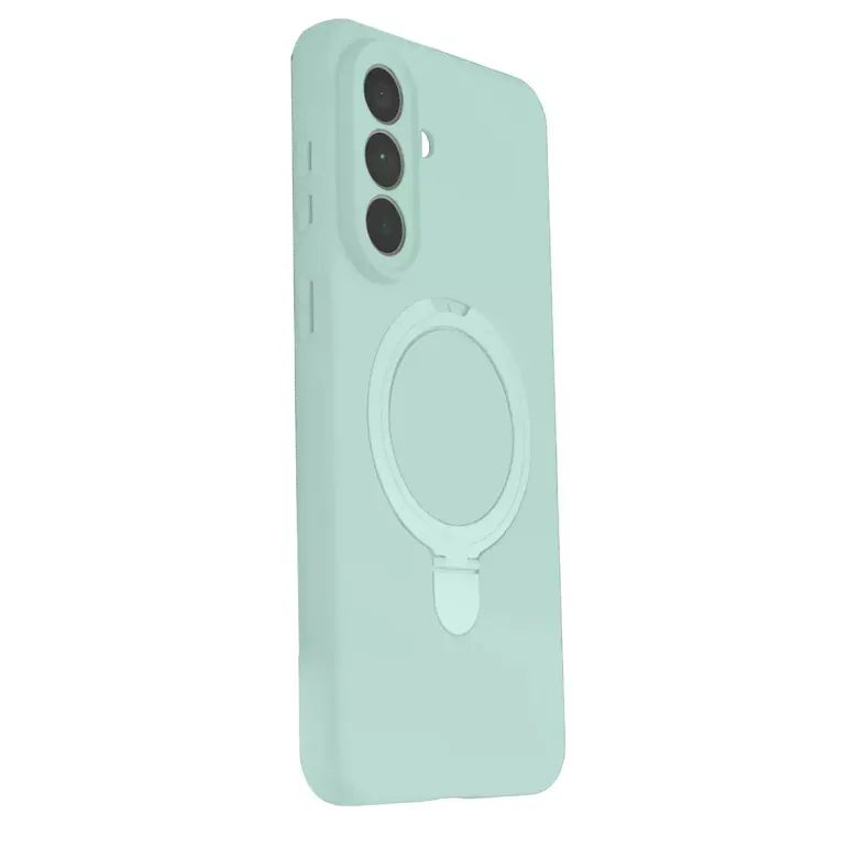 Samsung Galaxy A57 5g Regal Magsafe Standlı Kapak - Su Yeşili