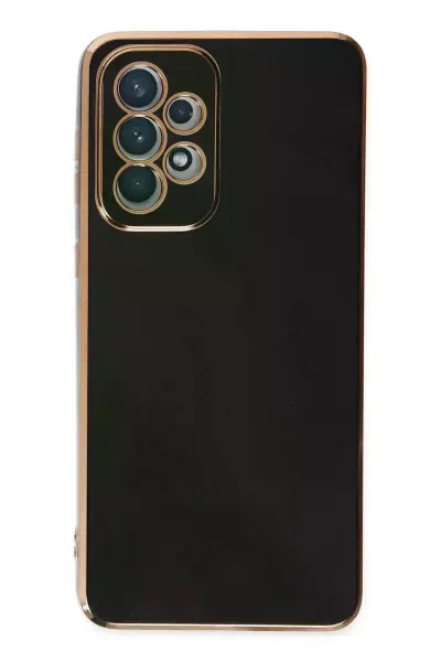 Samsung Galaxy A73 5G Kılıf Volet Silikon - Siyah