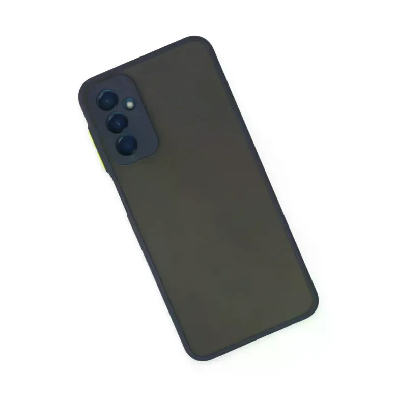 Samsung Galaxy M13 Kılıf Montreal Silikon Kapak - Lacivert