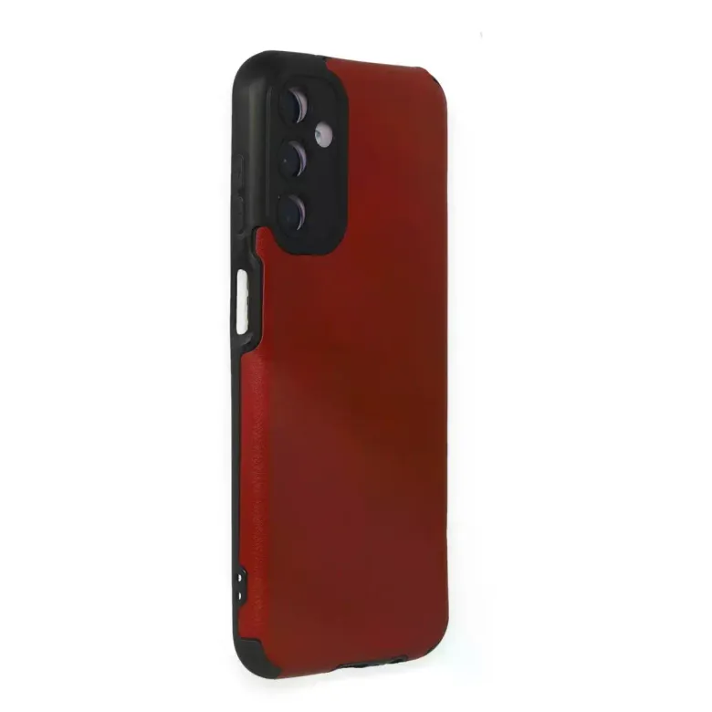 Samsung Galaxy M14 5G Kılıf Loop Deri Silikon - Kırmızı