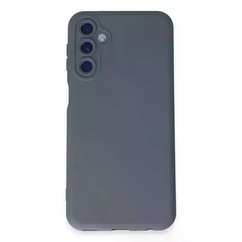 Samsung Galaxy M14 5G Kılıf Nano içi Kadife Silikon - Gri