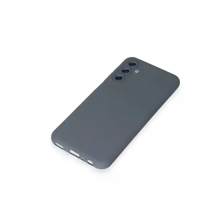 Samsung Galaxy M14 5G Kılıf Nano içi Kadife Silikon - Gri