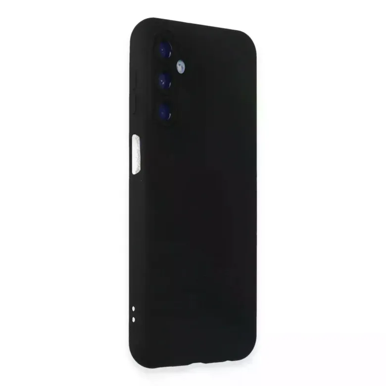 Samsung Galaxy M14 5G Kılıf Nano içi Kadife Silikon - Siyah