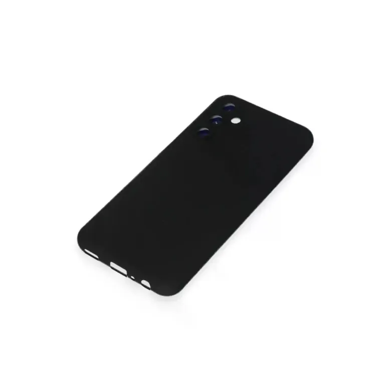Samsung Galaxy M14 5G Kılıf Nano içi Kadife Silikon - Siyah