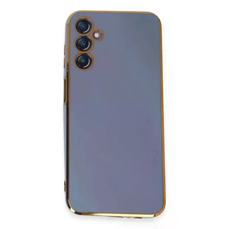 Samsung Galaxy M14 5G Kılıf Volet Silikon - Mavi