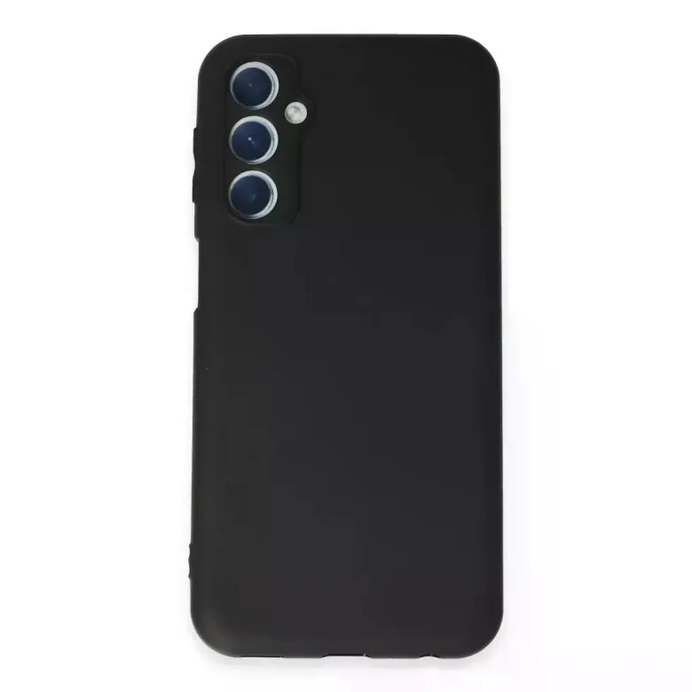 Samsung Galaxy M34 5G Kılıf First Silikon - Siyah
