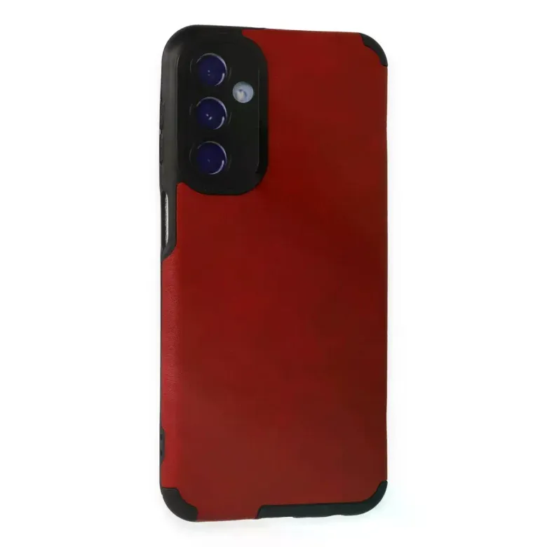 Samsung Galaxy M34 5G Kılıf Loop Deri Silikon - Kırmızı