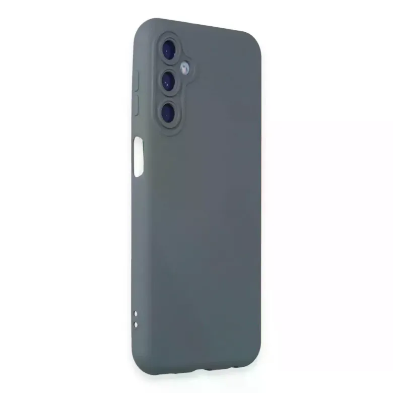Samsung Galaxy M34 5G Kılıf Nano içi Kadife Silikon - Gri