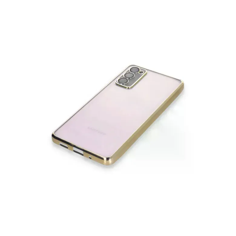 Samsung Galaxy S20 Fe Kılıf Razer Lensli Silikon - Gold