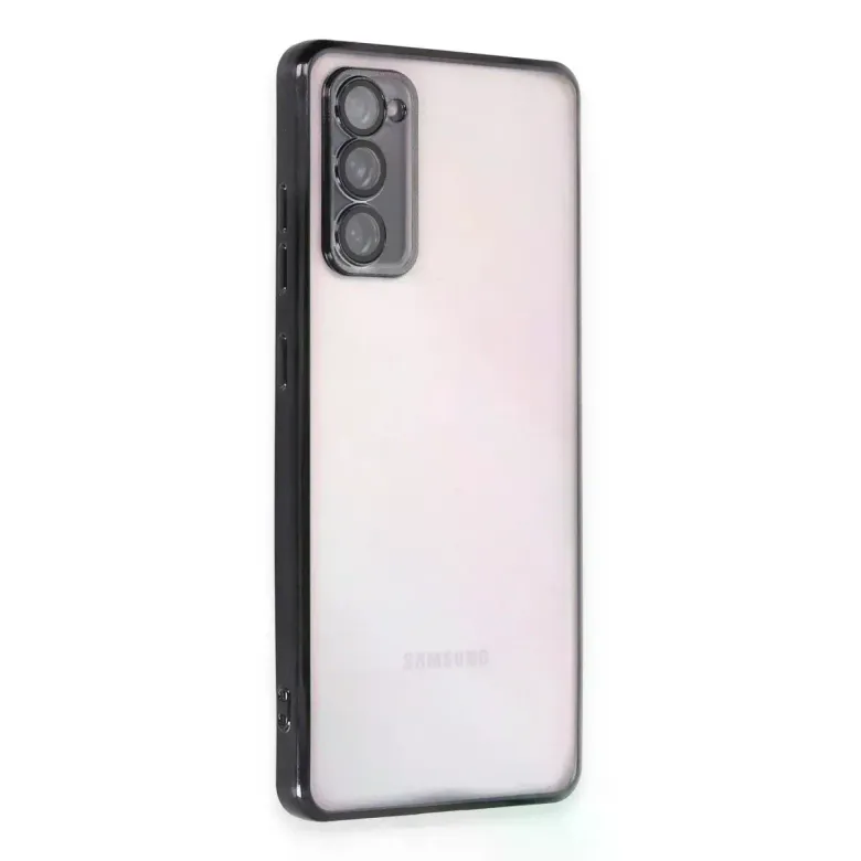 Samsung Galaxy S20 Fe Kılıf Razer Lensli Silikon - Siyah