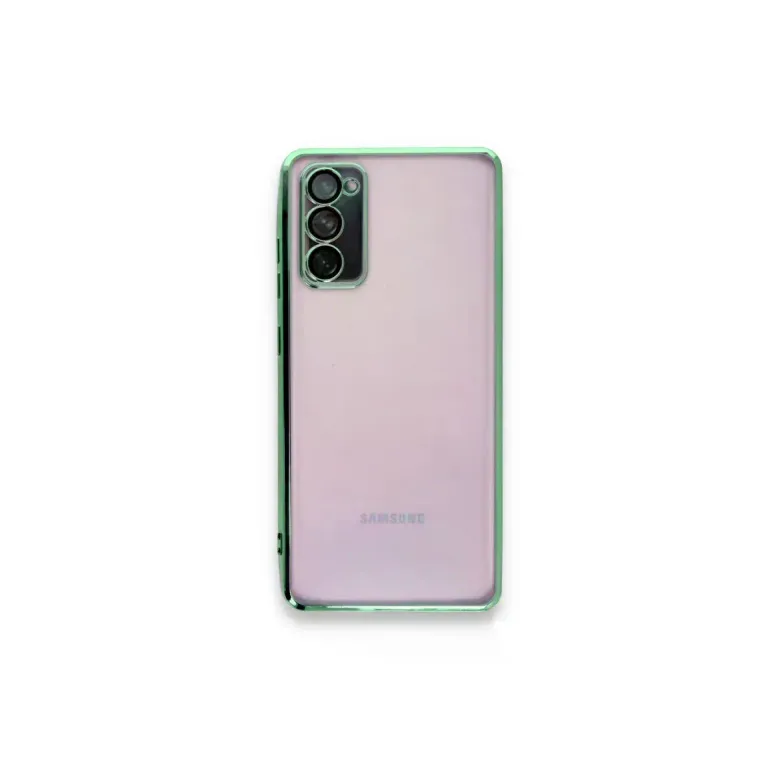 Samsung Galaxy S20 Fe Kılıf Razer Lensli Silikon - Yeşil