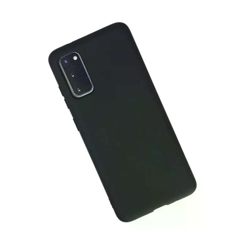Samsung Galaxy S20 Kılıf Nano içi Kadife Silikon - Lacivert