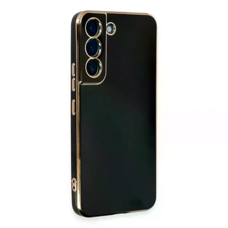 Samsung Galaxy S21 Kılıf Volet Silikon - Siyah