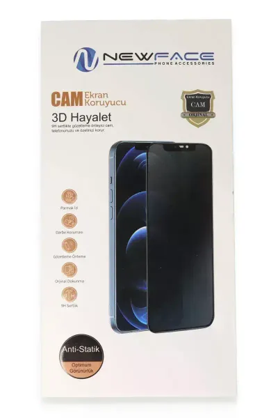 Samsung Galaxy S22 3D Antistatik Hayalet Cam Ekran Koruyucu