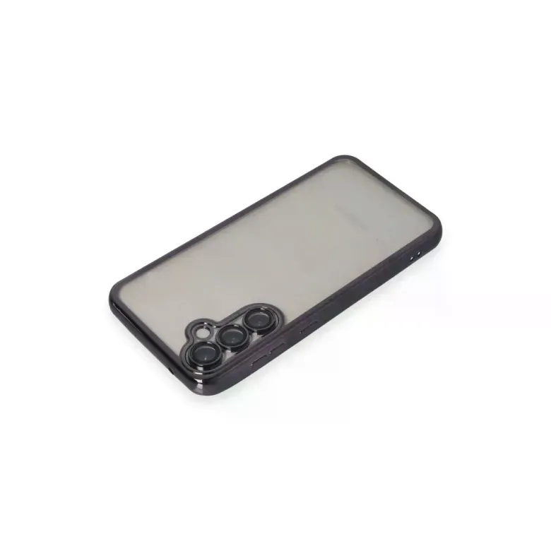 Samsung Galaxy S23 Fe Kılıf Razer Lensli Silikon - Mor