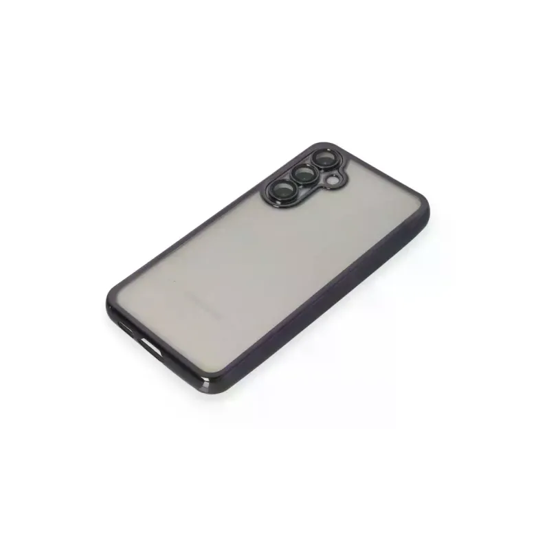 Samsung Galaxy S23 Fe Kılıf Razer Lensli Silikon - Mor