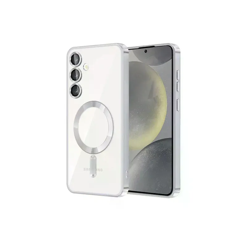 Samsung Galaxy S23 Kılıf Kross Magneticsafe Kapak - Titan Gri
