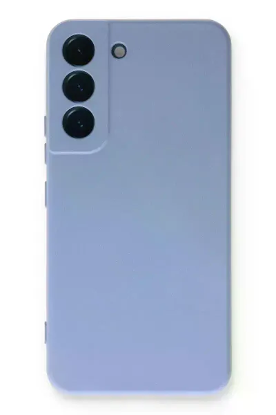 Samsung Galaxy S23 Kılıf Nano içi Kadife Silikon - Lila