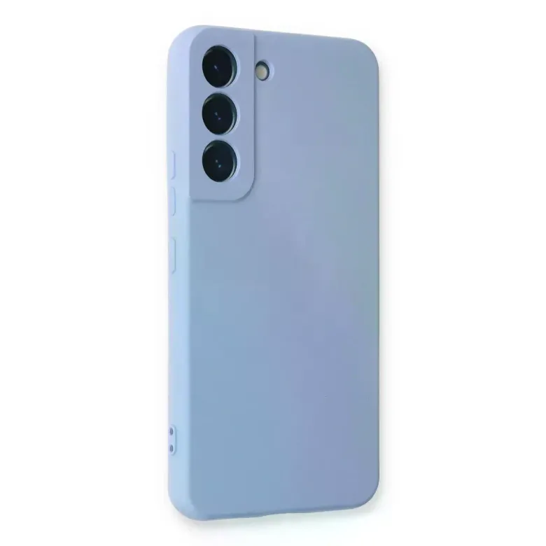 Samsung Galaxy S23 Kılıf Nano içi Kadife Silikon - Lila
