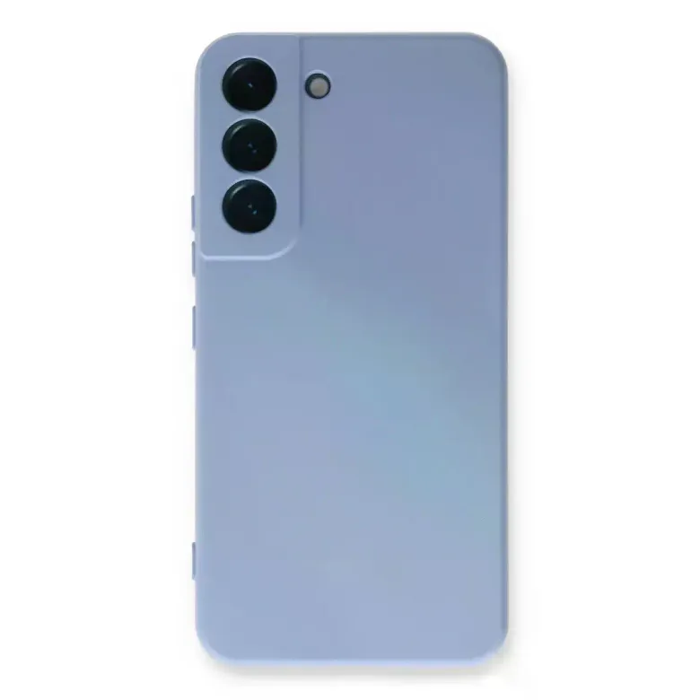 Samsung Galaxy S23 Kılıf Nano içi Kadife Silikon - Lila