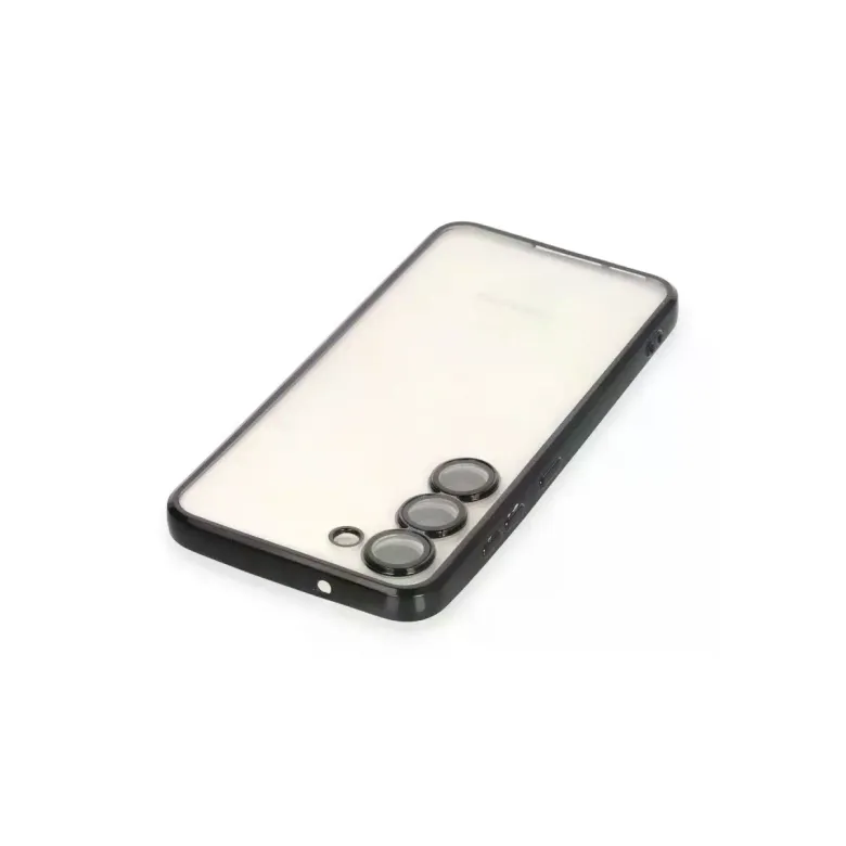 Samsung Galaxy S23 Kılıf Razer Lensli Silikon - Siyah