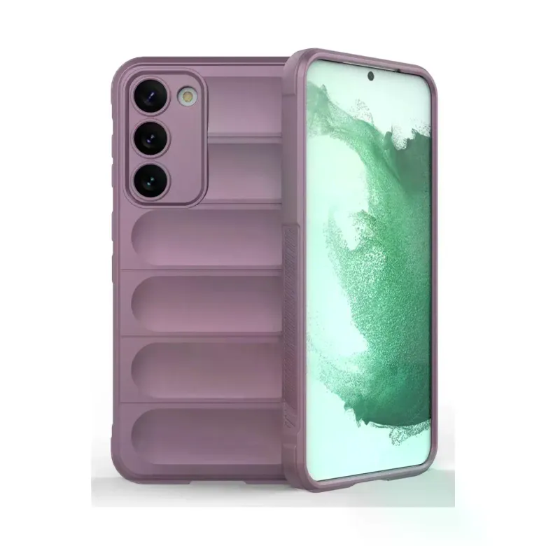 Samsung Galaxy S23 Plus Kılıf Optimum Silikon - Mor