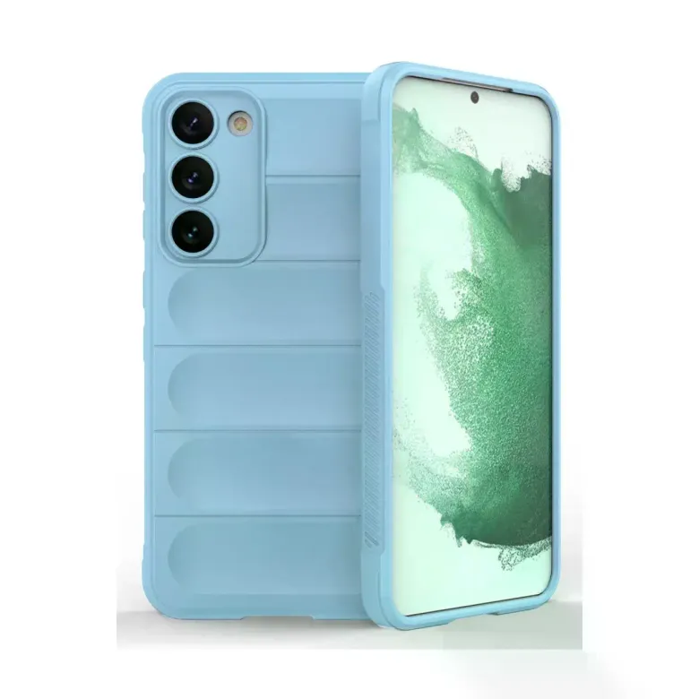 Samsung Galaxy S23 Plus Kılıf Optimum Silikon - Sky Blue