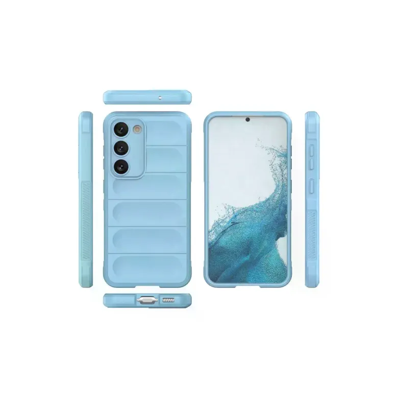 Samsung Galaxy S23 Plus Kılıf Optimum Silikon - Sky Blue