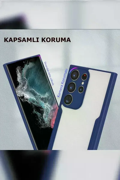 Samsung Galaxy S23 Plus Kılıf Platin Silikon - Kırmızı
