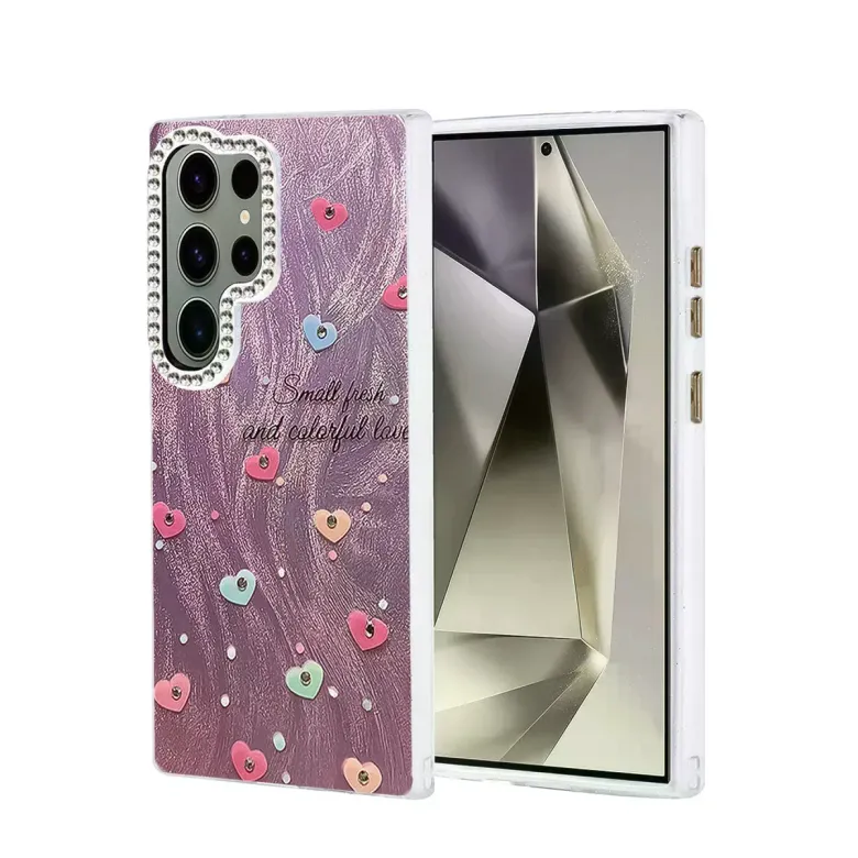 Samsung Galaxy S23 Ultra Kılıf Blade Aynalı Desenli Kapak - Desen 8