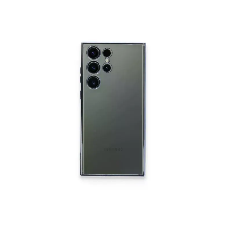 Samsung Galaxy S23 Ultra Kılıf Razer Lensli Silikon - Açık Mavi