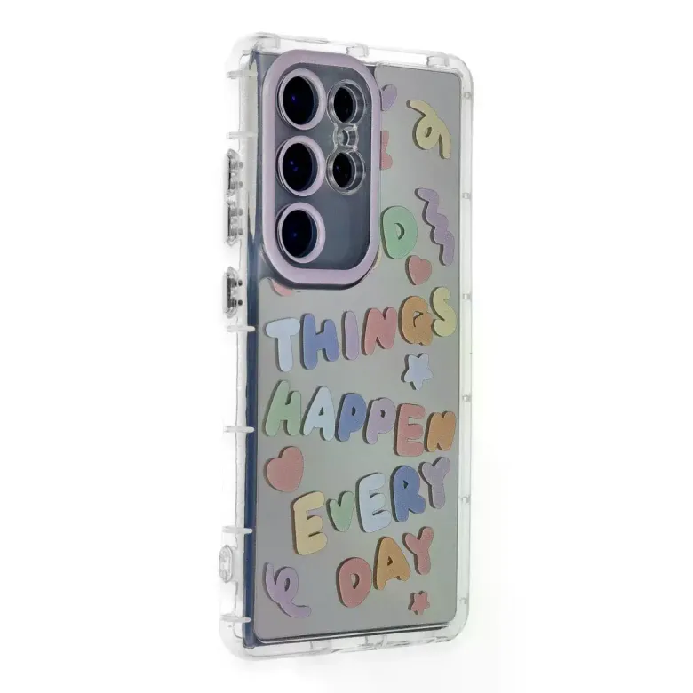 Samsung Galaxy S23 Ultra Kılıf Reflexion Desenli Kapak - Desen 7