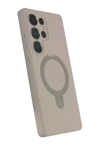 Samsung Galaxy S23 Ultra Regal Magsafe Standlı Kapak - Titan Gri