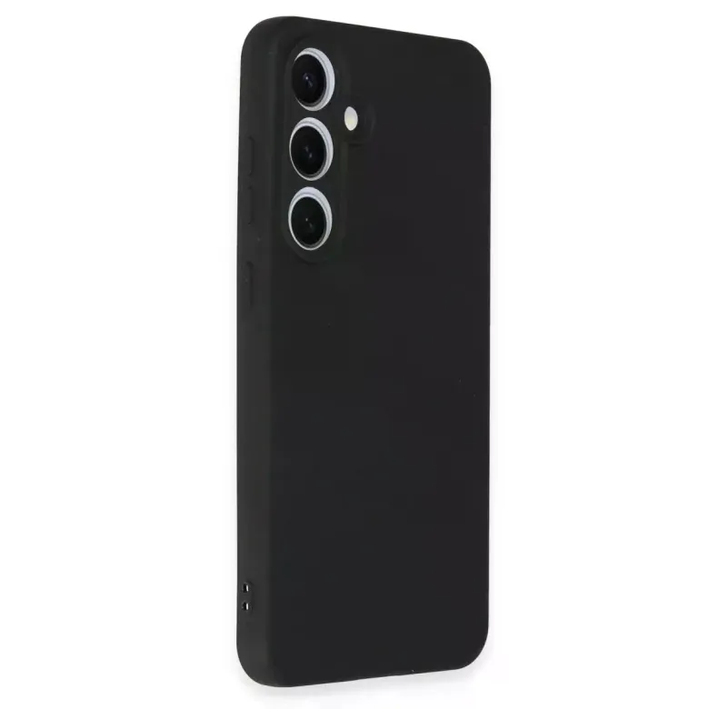 Samsung Galaxy S24 Fe Kılıf Nano İçi Kadife Silikon - Siyah