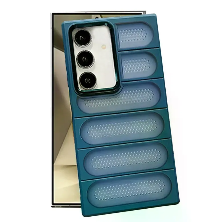 Samsung Galaxy S24 Kılıf Airmax Silikon Kapak - Lacivert