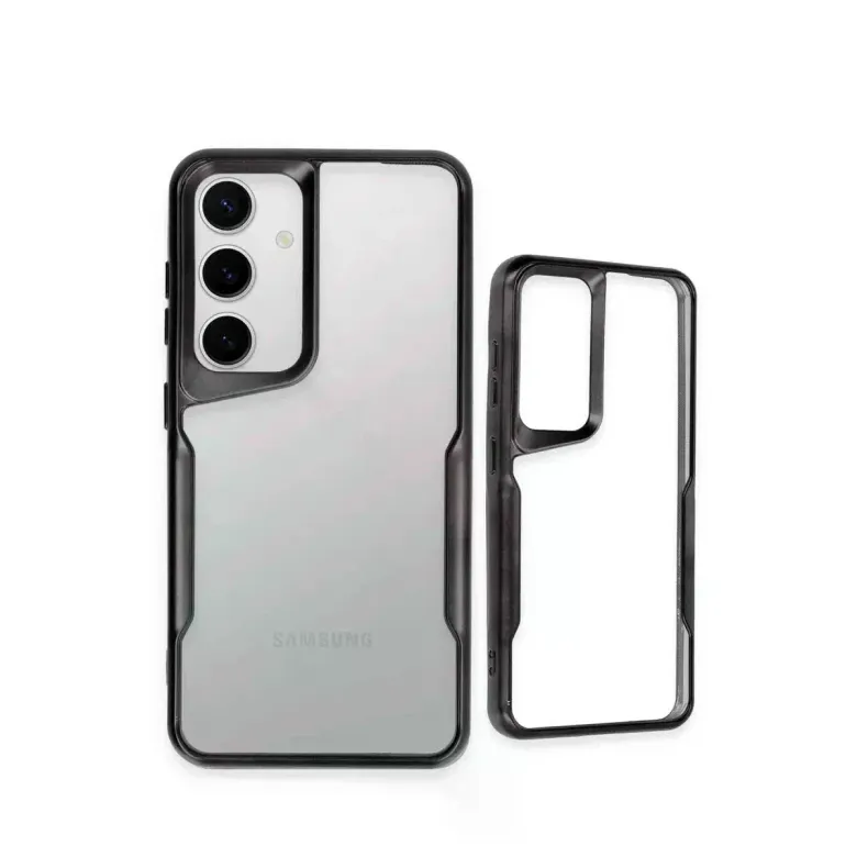 Samsung Galaxy S24 Kılıf Boyi Silikon Kapak - Gümüş