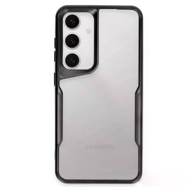 Samsung Galaxy S24 Kılıf Boyi Silikon Kapak - Siyah