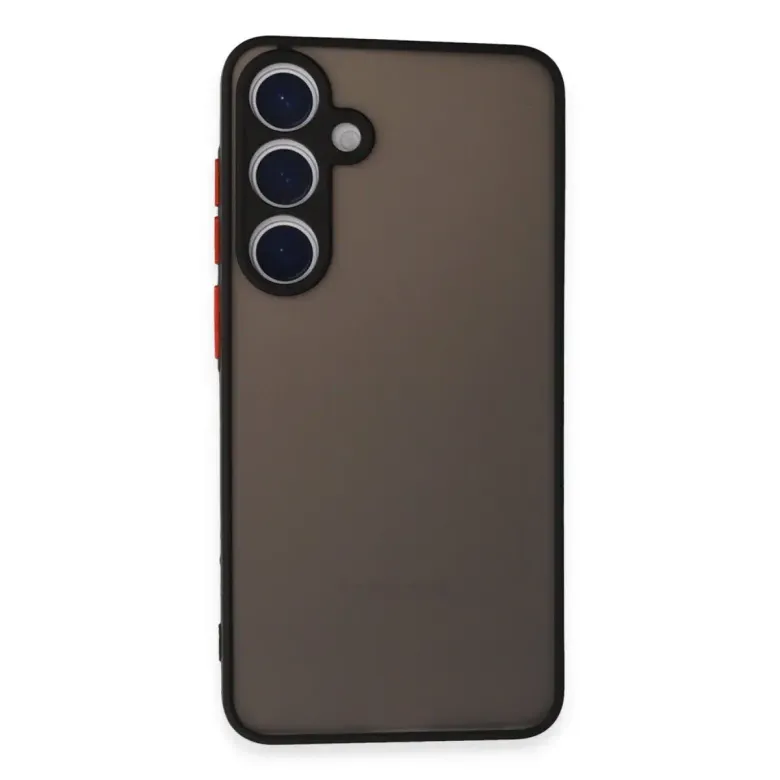 Samsung Galaxy S24 Kılıf Montreal Silikon Kapak - Siyah