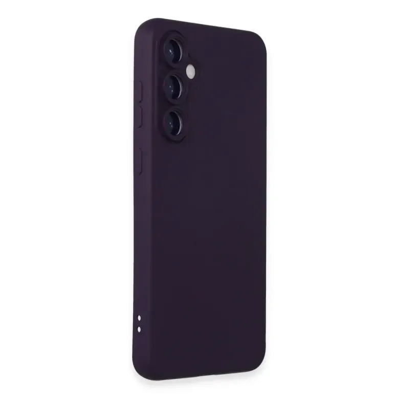 Samsung Galaxy S24 Kılıf Nano İçi Kadife Silikon - Mor